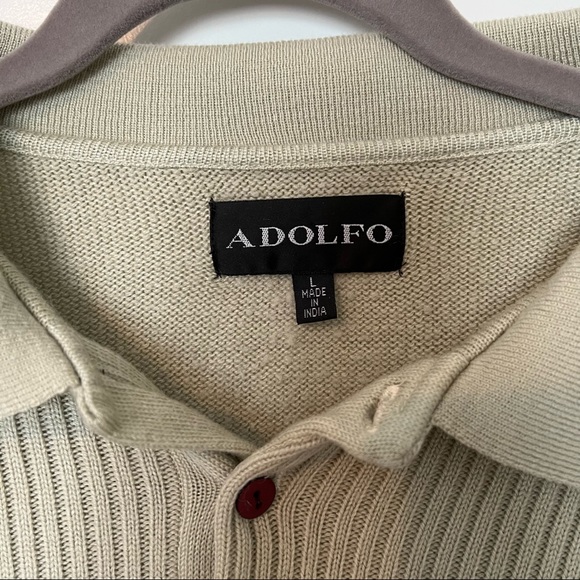 Adolfo Golf Sweater, Large - Picture 2 of 4